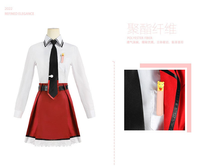 Anime Date A Live Itsuka Kotori Cosplay Costume Jk Uniform Dress Outfit Wig Stocking Full Suit Halloween for Women