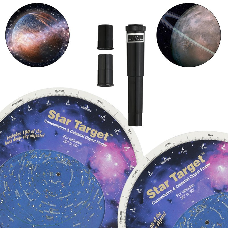 Telescópio astronômico F36050 com grande abertura, alta definição e alta ampliação para observação da lua e das estrelas