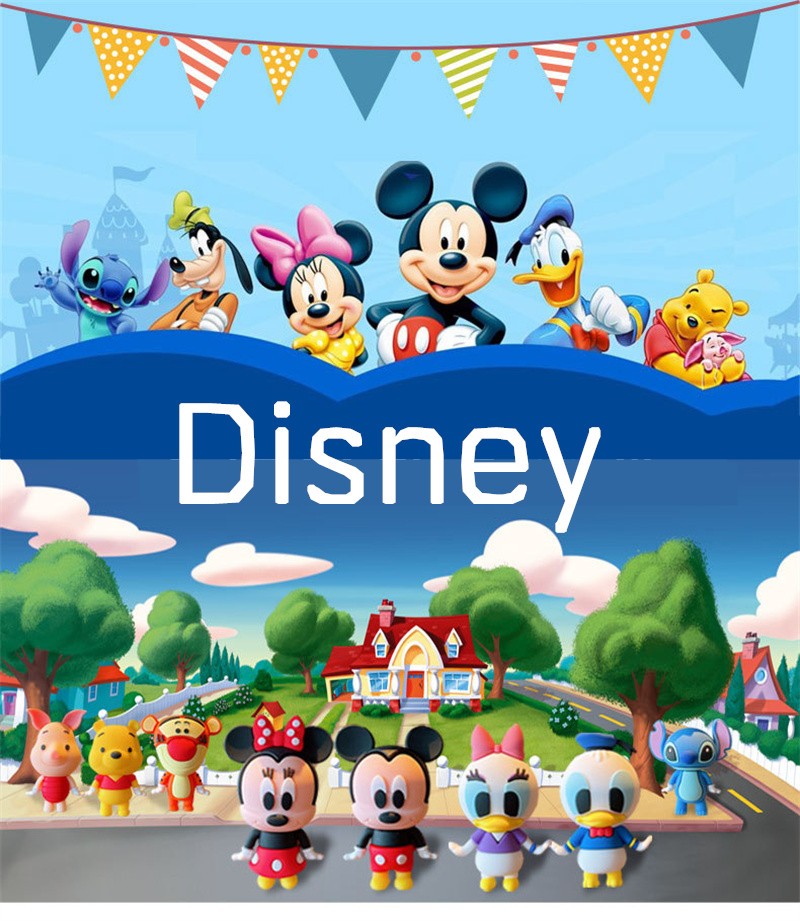 New Kawaii Anime Disney Keychain Toy Story Personalized Variety of Cartoon Doll Keyring Key Chain Car Pendant Kids Toys Gifts