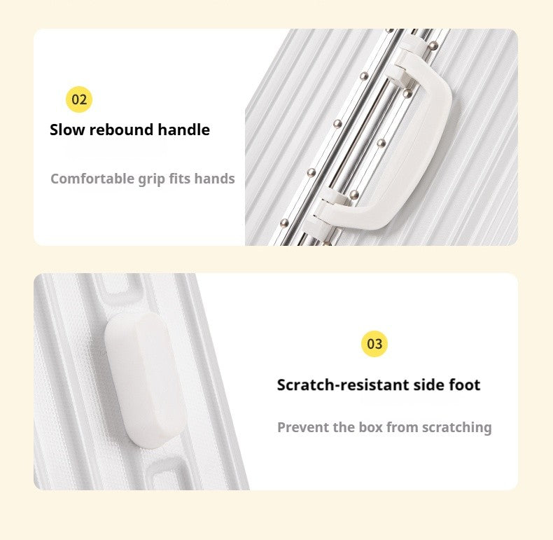 2025 New Large-capacity Suitcase 20/22/24/26/28-inch Cart Box Travel Boarding Case Portable Trolley Suitcase Roller Suitcase