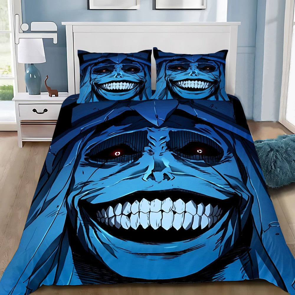 Anime Solo Leveling 3D Printed Bedding Set Comforter Duvet Cover King Queen Twin Size Birthday Gift Adult Boy Bedroom Decoration