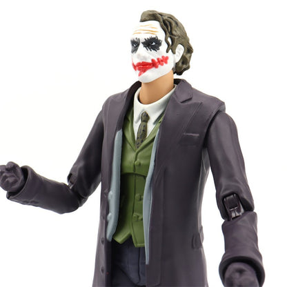 FondJoy DC Original 1/9 20CM Liga da Justiça Superman Batman Coringa Arlequina Mulher-Maravilha Victor Stone Aquaman Bonecos de Ação