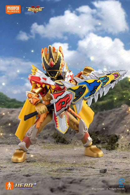 Em estoque Bloco original Power Rangers Dino Charge Super Sentai Zyuden Kyoryuger Coleção de Figuras de Montar