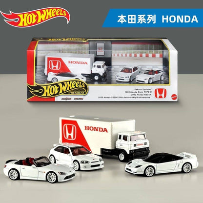 Hot Wheels 1/64 Premium Honda S2000 20th Anniversary Collectible Car Model GMH39 9C7D Garage Series Toy for Ages 5+