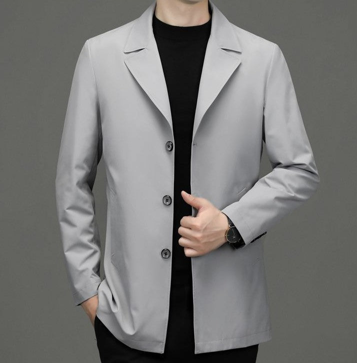 Long Male Blazer Plus Big Size Single Breasted Coat Oversize Menswear Fashionable Men's Suit Jackets New in Classic Casual 2025