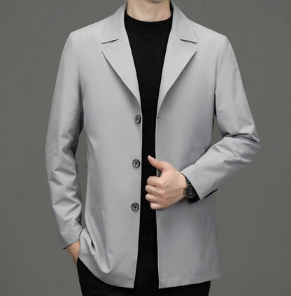 Long Male Blazer Plus Big Size Single Breasted Coat Oversize Menswear Fashionable Men's Suit Jackets New in Classic Casual 2025