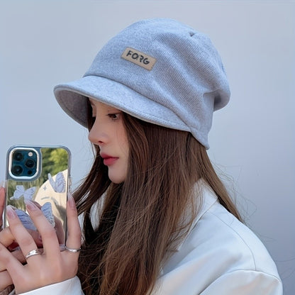 Autumn Winter Women Fisherman Hat New Fashion Outdoor Casual Peaked Cap Suitable for Giving Girlfriends Christmas Holiday Gifts