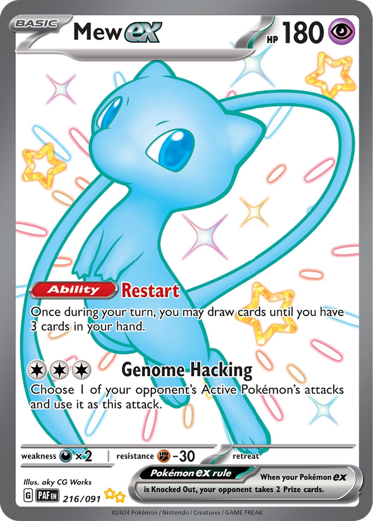 9Pçs Cartas Pokémon SV Destinos de Paldea Mew Charizard Holo foil PTCG Cartas Colecionáveis Iono Gardevoir Card Coleção Ultra Rara Presente