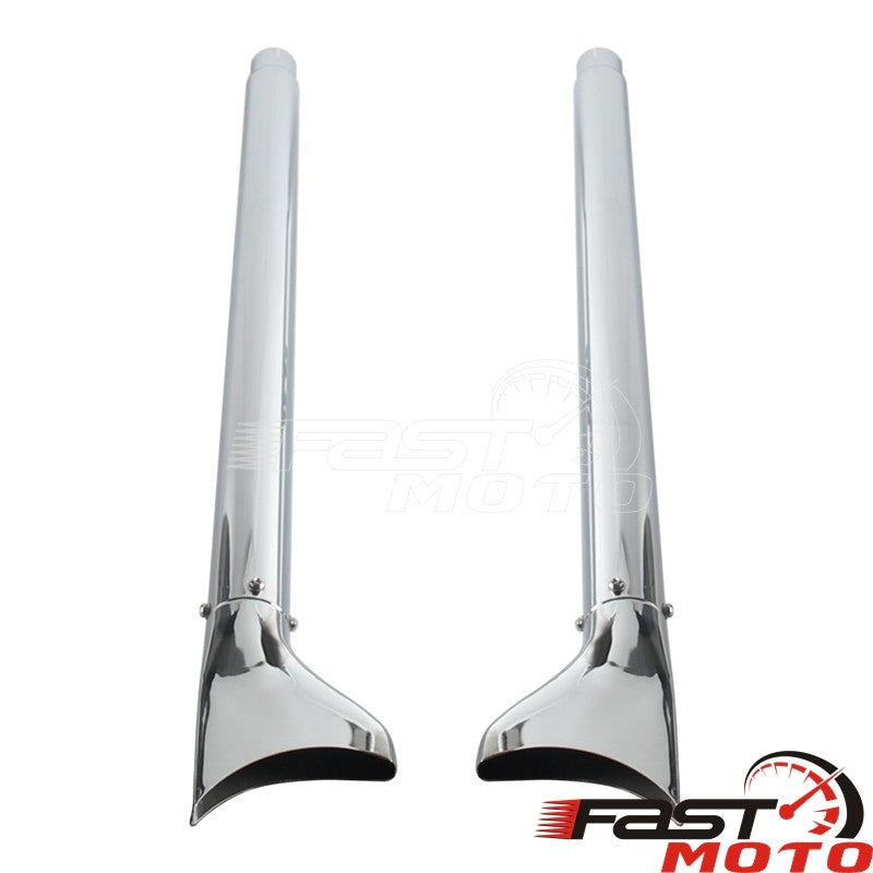 Motorcycle Fishtail Exhaust Muffler For Harley Softail Deluxe EFI FLSTNI Deuce FXSTDI Heritage Classic Engine Exhaust System