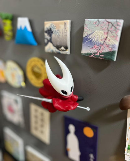 New Hollow Knight: Silksong Fridge Magnet Figure Hornet Zote The Mighty Refrigerator Sticker Decor Model Doll Toy Fans Gift