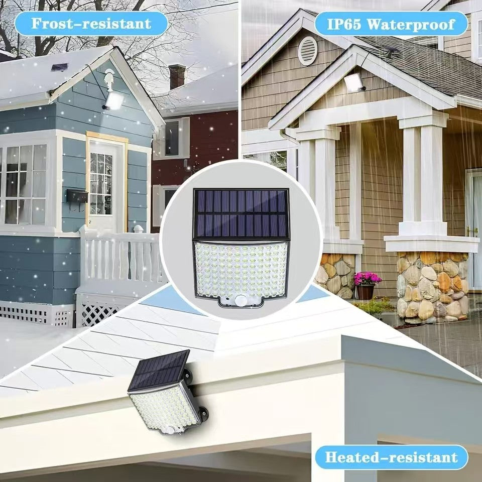 Led Outdoor Light  Sensor Light Solar Lights Outdoor Waterproof External Solar Lamp Christmas Bulb Lighting Motion Spotlight Wal