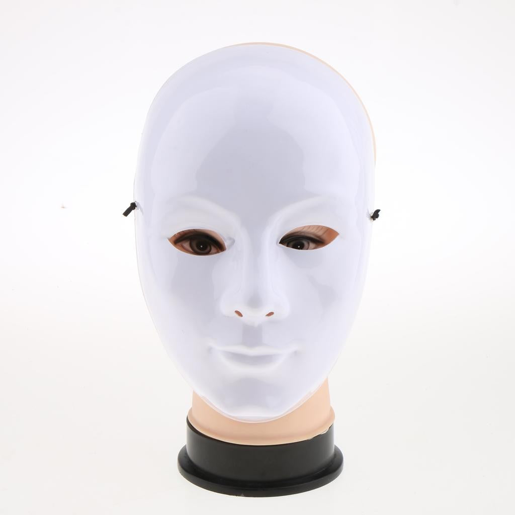 DIY Unpainted Face Masquerade Costume s for Party Decoration Accessories