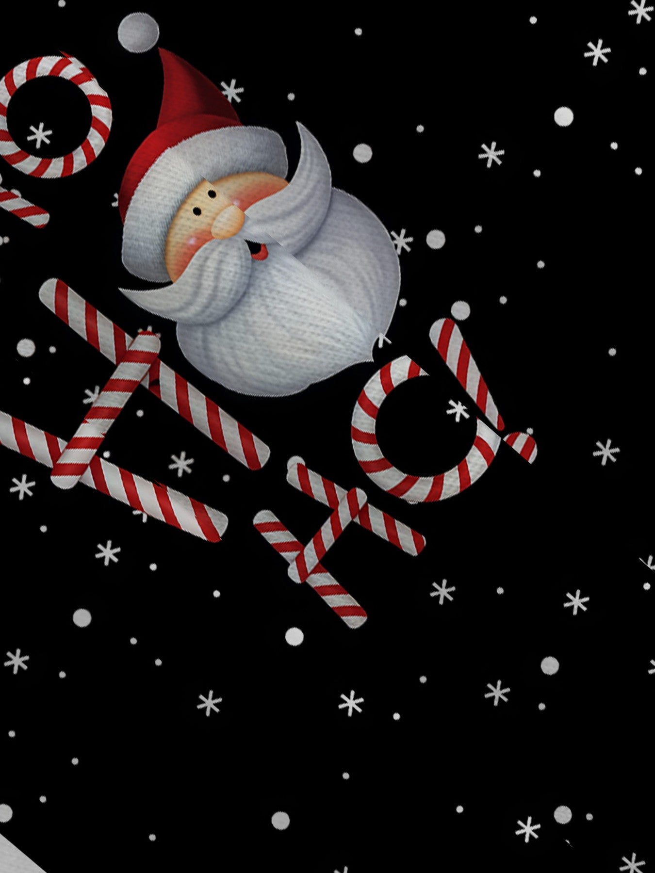 2025 New Snowman & Christmas Print Short Sleeve Dress Black with White Snowflakes & Red Hats Women's A-Line Dress Party Outfit