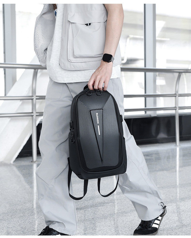 Mochila Rígida Masculina Equipamento de Cavaleiro Esportes ao Ar Livre Bolsa para Motocicleta Mochila para Motocicleta à Prova d'Água Mochila para Computador
