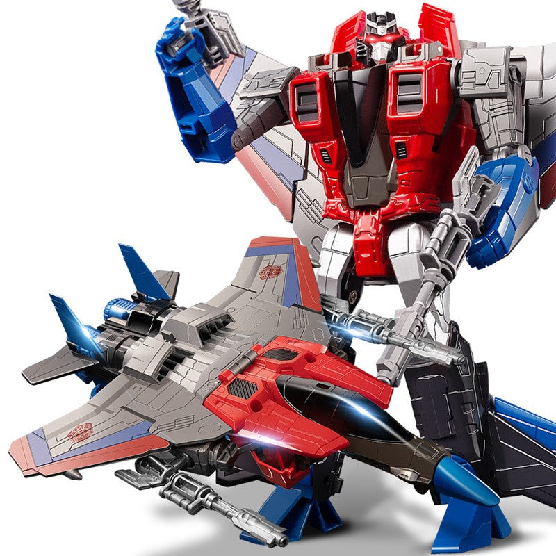 WEIJIANG NOVO 20CM Transformação Anime Boneco de Ação Brinquedos de Filme Plástico ABS Robô Carro Avião Tanque Legal Modelo Presente para Meninos