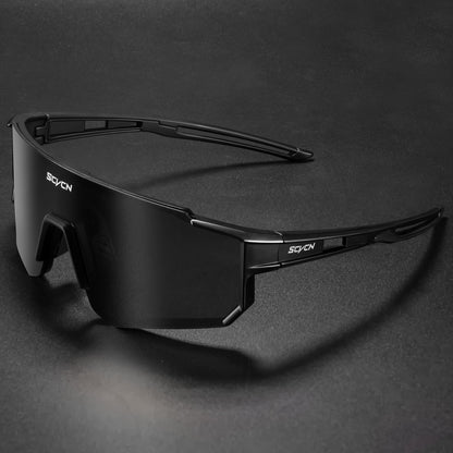Óculos de Sol Fotocromáticos SCVCN Óculos de Ciclismo para Esportes ao Ar Livre Masculino Feminino MTB Escalada Óculos de Condução para Bicicleta Novo