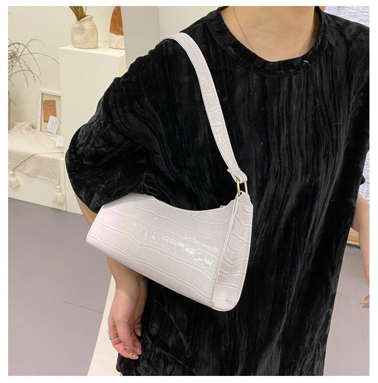 Fashion Exquisite Shopping Bag Retro Casual Women Totes Shoulder Bags Female Leather Solid Color Chain Handbag for Women 2024