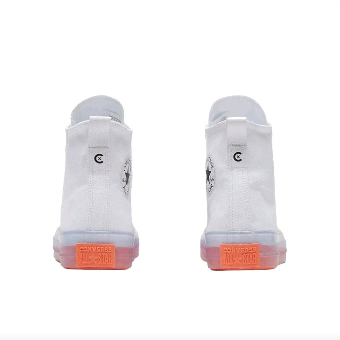 Converse Chuck Taylor All Star CX Men's and Women's Skateboarding Shoes, Light Weight, Lifestyle Sneakers, White/Orange