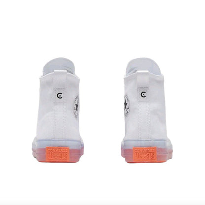 Converse Chuck Taylor All Star CX Men's and Women's Skateboarding Shoes, Light Weight, Lifestyle Sneakers, White/Orange