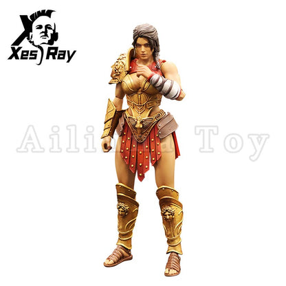 [Pré-Venda] XesRay Fight For Glory 1/12 Action Figure Combatants Wave 6 Cassia Berenice Medocus o Trácio Modelo de Anime Para Presente