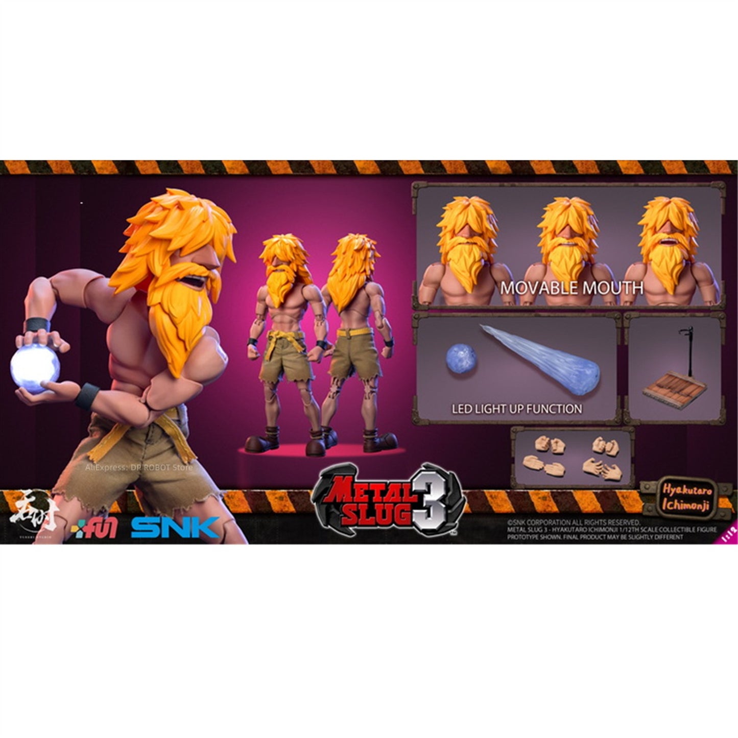 ?EM ESTOQUE? Estúdio TUNSHI Modelo Original SNK Metal Slug 3 Marco Tarma Clark Still RALF JONES Soldado Rebelde 1/12 Boneco Robô