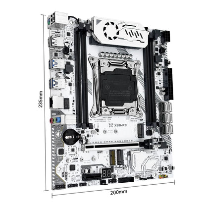 MACHINIST New upgrade X99 Motherboard kit Optional LGA 2011-3 Xeon E5 2680 V4 CPU and 16GB DDR4 RAM NVME M.2 TPM 2.0 Interface