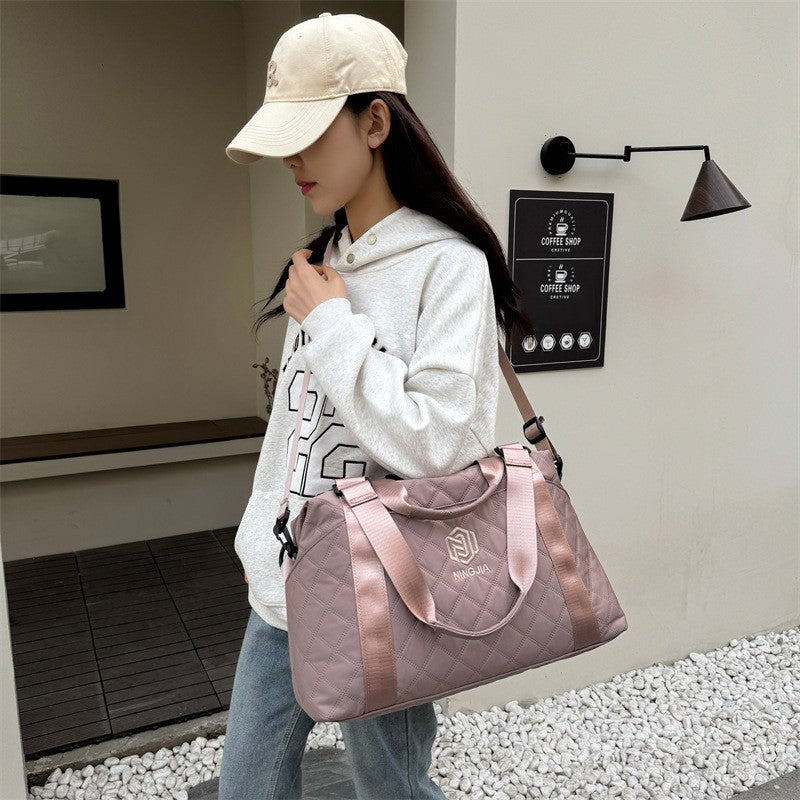 Large Capacity Outdoor Waterproof Travel Bag Luggage Handbag Women Shoulder Bag Oxford Men Sports Gym Bag Female Crossbody Bags