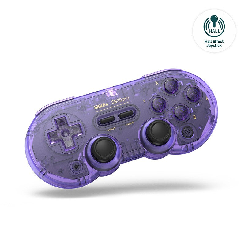 8Bitdo SN30 Pro Bluetooth Gamepad Controller With Hall Effect Joystick For Nintend Switch 2MacOS Android PC SteamoS Raspberry Pi
