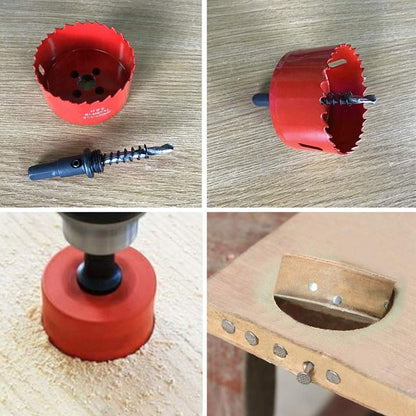 Serras Copo 1PÇ 20mm-200mm M42 Bimetálicas Broca Cortador Ferramentas para Carpintaria Corte de Metal Plástico Ferro Ferramentas Manuais