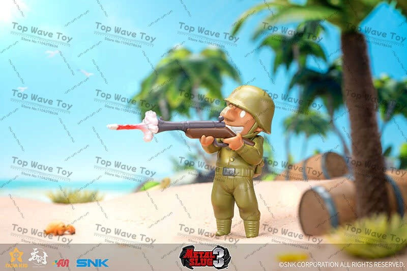 NOVO ESTOQUE TUNSHI Studio METAL SLUG 3 Jogo de Tiro Clássico Japonês Série de Coleção Bonecos Marco Atirador Marciano Brinquedo