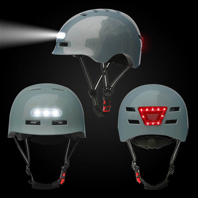 NOVO Capacete de Ciclismo Inteligente com Luz Traseira de LED Bicicleta Adulto Elétrica MTB Bicicleta de Estrada Patinete para Esporte Capacete Urbano Masculino Feminino 2#