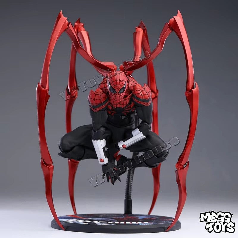 Mess Toys Factory Homem-Aranha Superior Peter Parker Doutor Octopus Messtoys Homem-Aranha Vizinho Anime Boneco de Ação Brinquedos Presentes