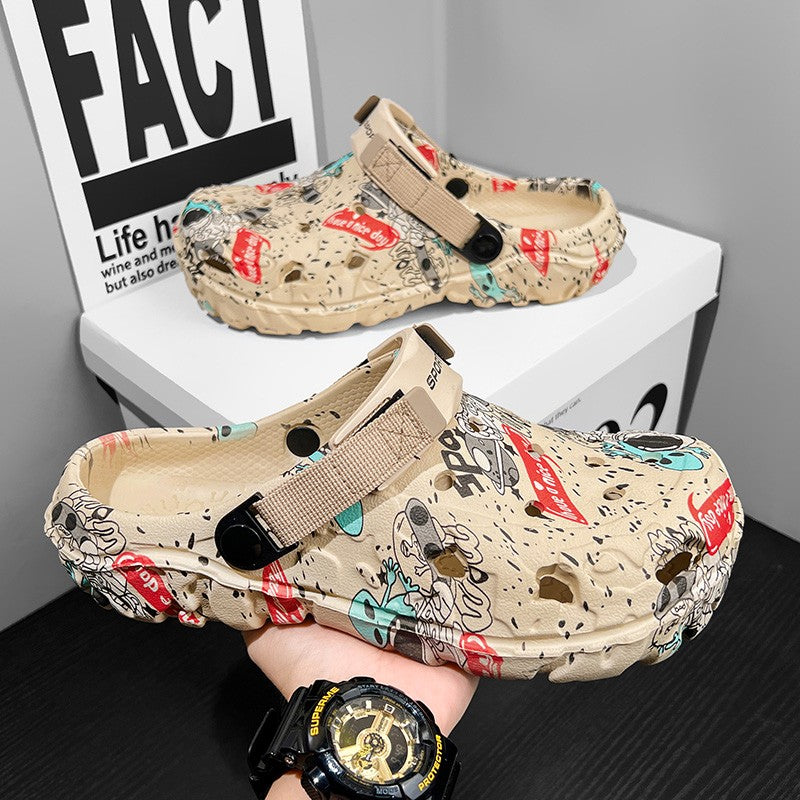 Man Shoes EVA Slippers Summer Men Garden Clogs 2025 Summer Slippers for men Outdoor Slide Soft Beach Shoes Male Summer Sandals