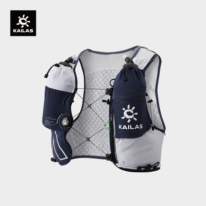 KAILAS FUGA AIR 8L Unisex Travel Marathon Trail Running Hiking Cycling Backpacks  with Dual Soft Water Bottles KA2554005