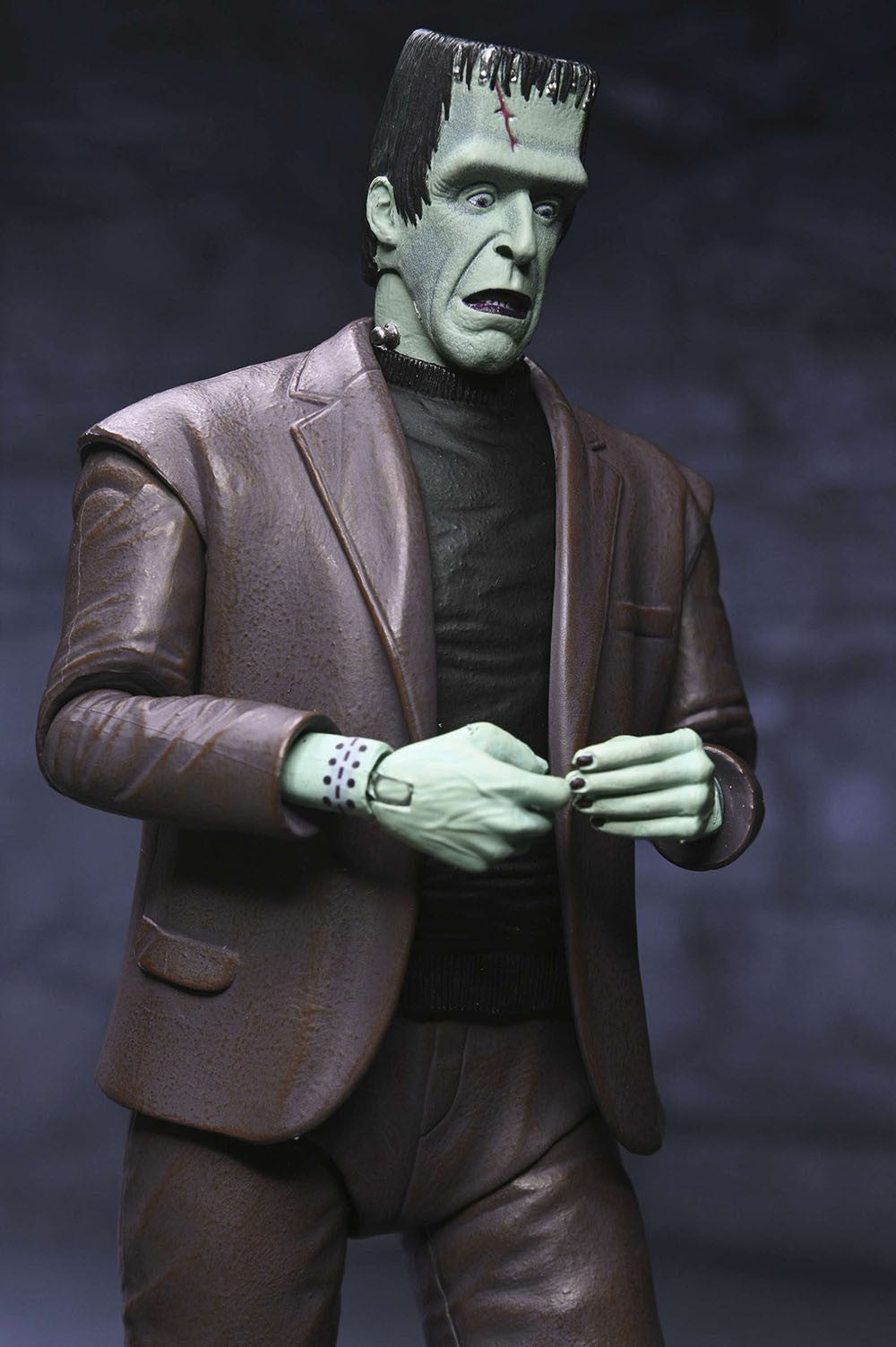 NECA 56090 56089 The Munsters TV Series Grandpa Munster Herman Munster Ultimate Action Figure