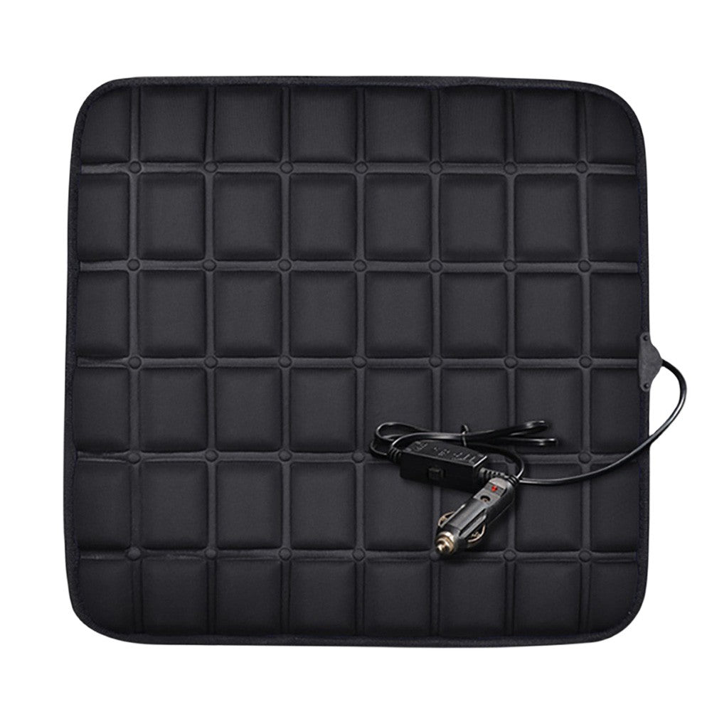 12V Car Seat Heated Cover 3 Gear Adjustable Temperature Universal Car Seat Heater 5V USB Heated Winter Car Seat Heating Pad