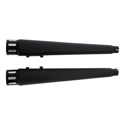 Motorcycle 4" Slip-on Mufflers Exhaust Pipes For Harley Touring Electra Street Glide 1995-2016