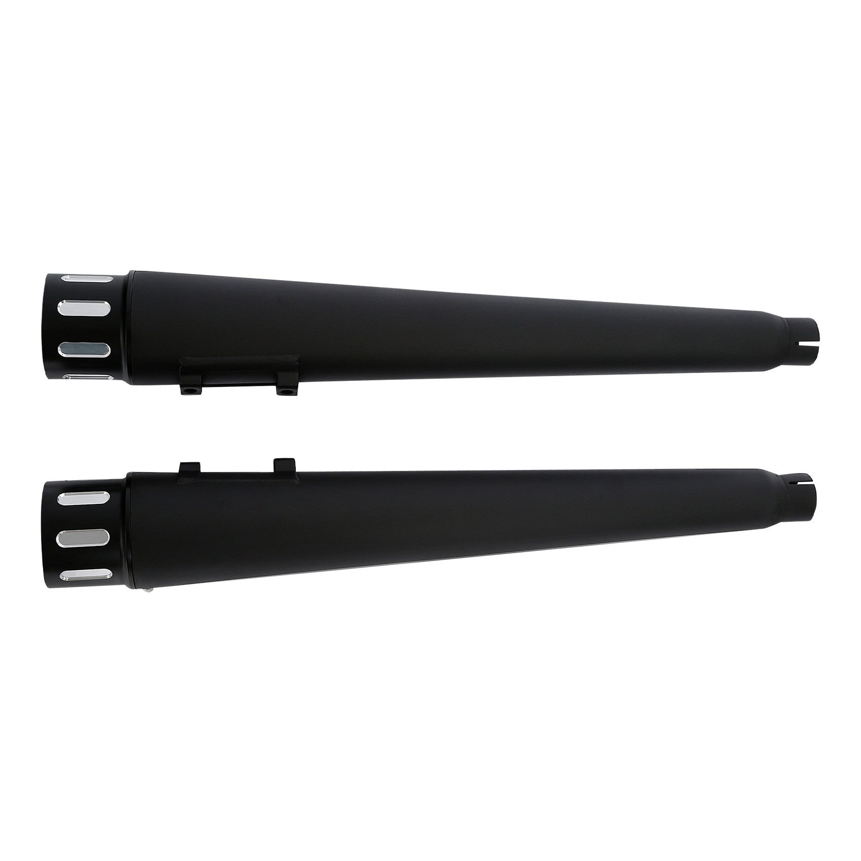 Motorcycle 4" Slip-on Mufflers Exhaust Pipes For Harley Touring Electra Street Glide 1995-2016