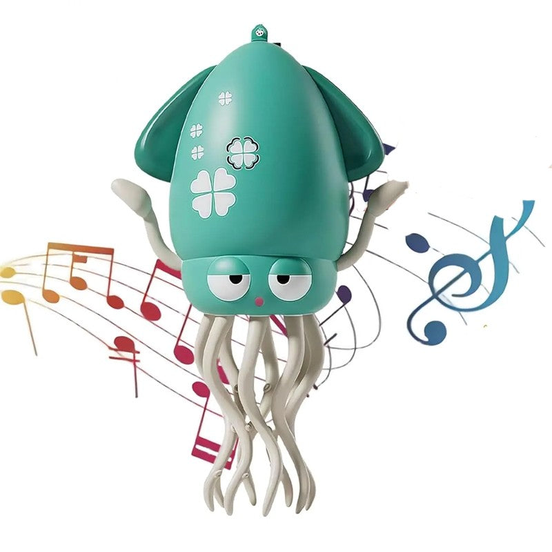 Brinquedo de Polvo Andador e Dançarino de Desenho Animado Brinquedos Educativos para a Primeira Infância com Luzes e Música Jogos para Bebês, Crianças, Meninos e Meninas