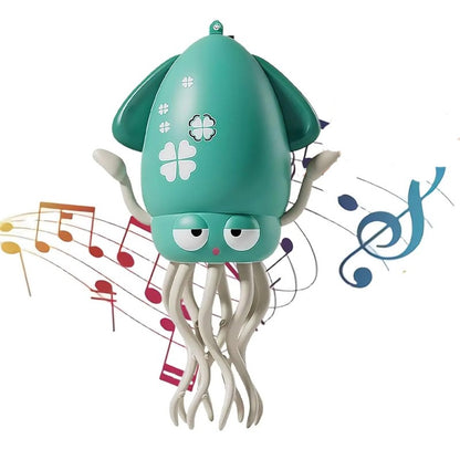 Brinquedo de Polvo Andador e Dançarino de Desenho Animado Brinquedos Educativos para a Primeira Infância com Luzes e Música Jogos para Bebês, Crianças, Meninos e Meninas