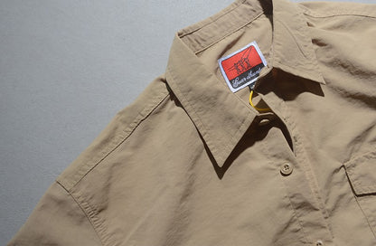 2025 Autumn New Japanese Retro Long-Sleeve Turn-down Collar Outdoor Cargo Shirt Men's Simple Fashion Loose Washed Casual Blouses