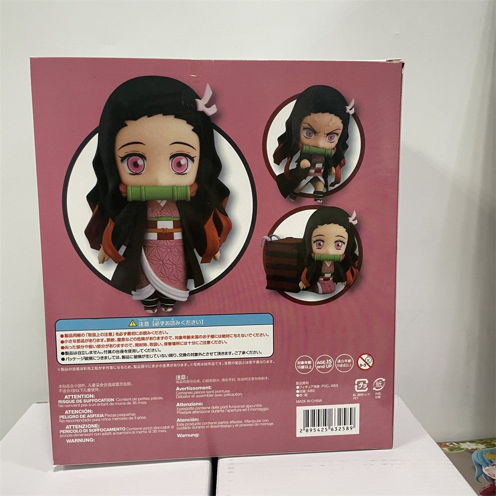 Bonecos de Anime Demon Slayer Inosuke #1361 Tanjirou #1193 Nezuko #1194 Zenitsu #1334 Brinquedos de PVC Figura de Ação Giyuu Kimetsu no Yaiba