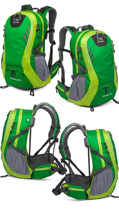 Mochilas de Caminhada Impermeáveis Masculinas e Femininas para Atividades ao Ar Livre, Montanhismo, Viagens, Esportes, Mochila de Grande Capacidade para Acampamento