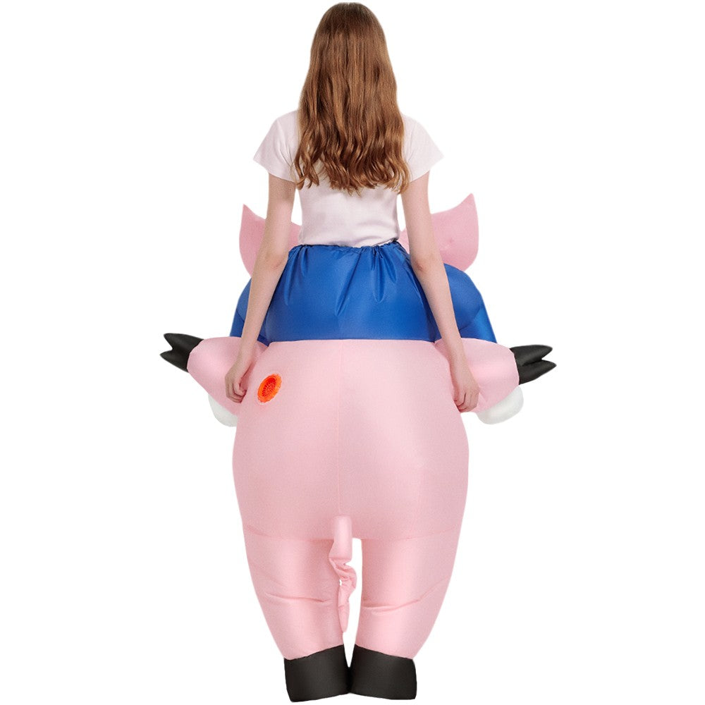 Adult Animal Inflatable Costume Anime Dress Suit Carnival Purim Halloween Party Cosplay Costumes for Man Woman