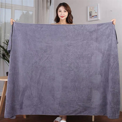 New ultra absorbent ultra-fine fiber bath towel, soft and fast drying, oversized bath towel, sports beach bathroom towel