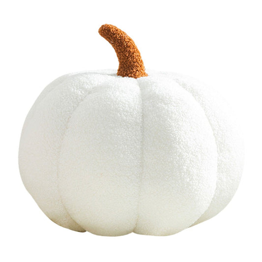 Almofada de Abóbora Simulada de Halloween 20/28CM, Almofada em Formato de Abóbora 3D, Travesseiro Decorativo Recheado para Feriados, Adereços