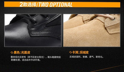 2024 Autumn and Winter Wolf Men's Hight-Top Desert Fans Delta Boots