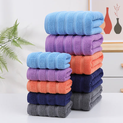 100% Cotton Towels Set, Highly Absorbent Bath Towel Set Washcloths 3-piece Set Used In Beach Bathroom Hotel Quality Soft Towel