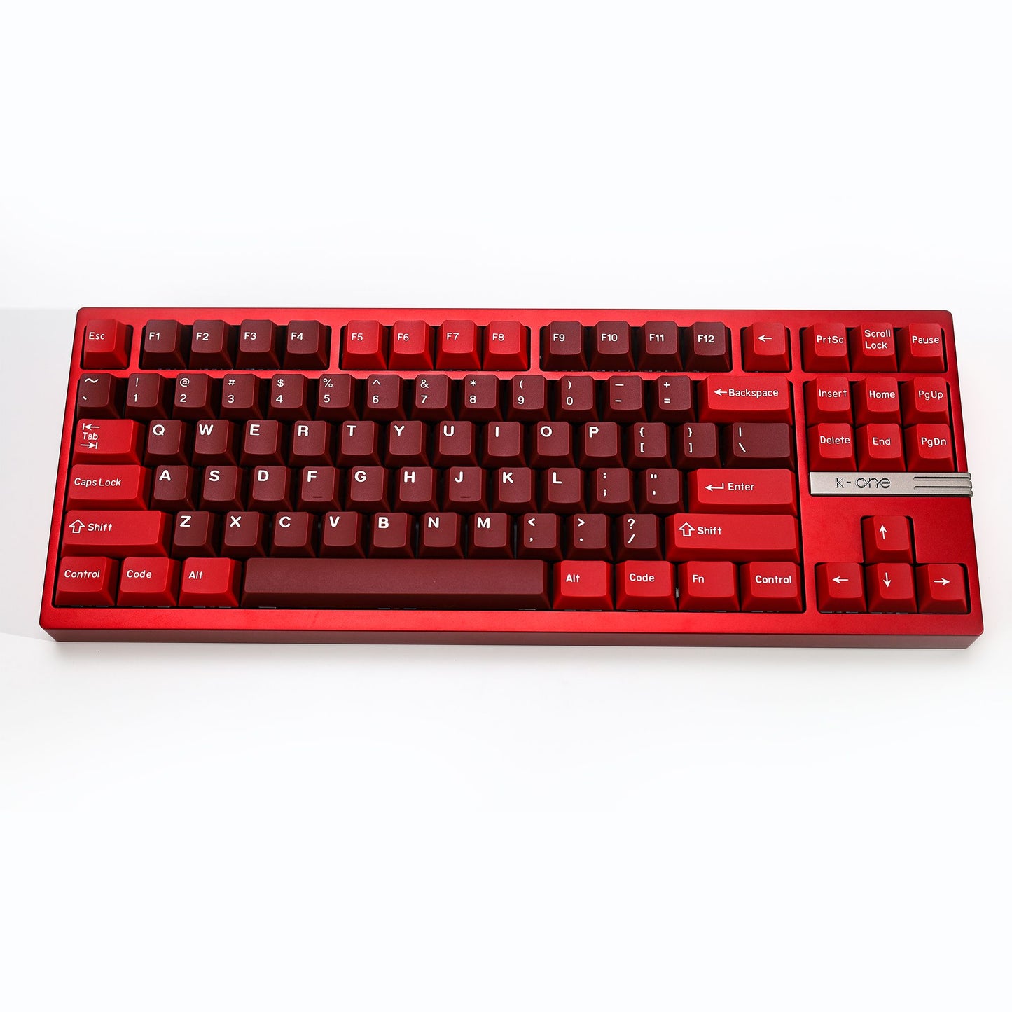 KBDiy GMK Jamon Keycap Red Retro PBT ISO Double Shot Cherry Profile Keycaps For MX Switches 60 Mechanical Keyboard Gamer Key Cap