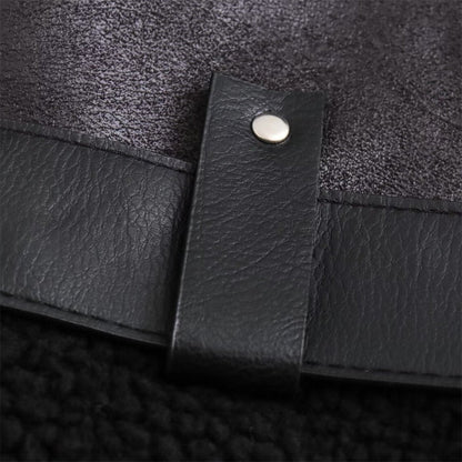 Autumn New Women's European and American Style Loose Fashion with Belt Double sided Collar Jacket Coat